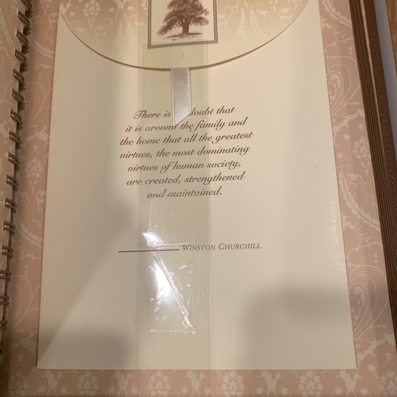 NEW Our Family History, A Keepsake Journal NIB Italian Leather - Picture 11 of 12